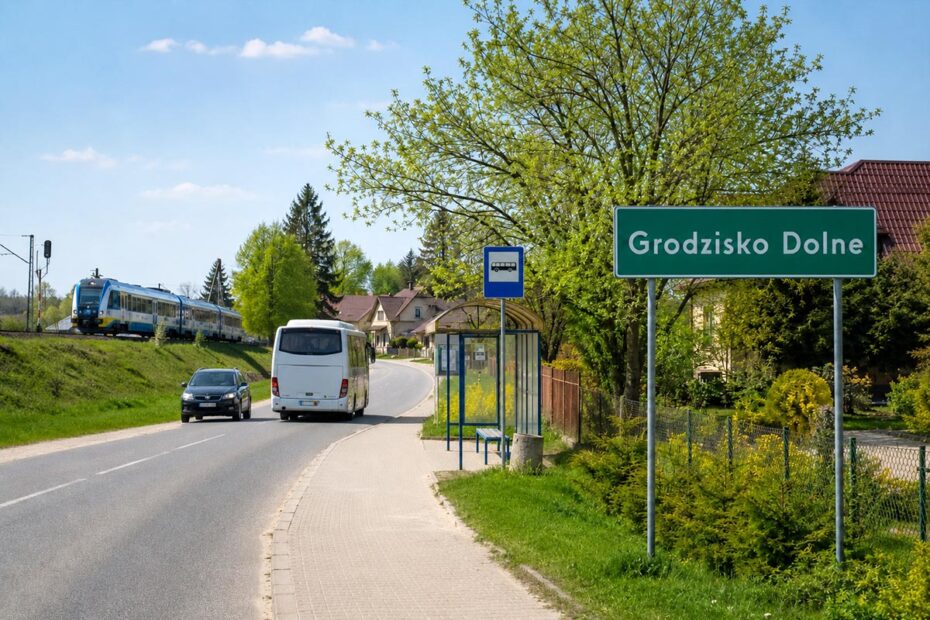 Grodzisko Dolne – autobusy, busy, pociągi i rozkłady jazdy